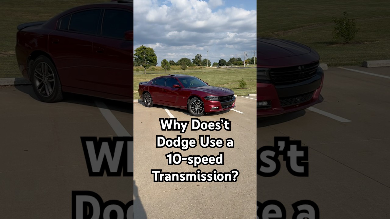 Why doesn&rsquo;t Dodge use a 10-speed transmission? Because the ZF 8-speed is better. #mopar #srt #hemi