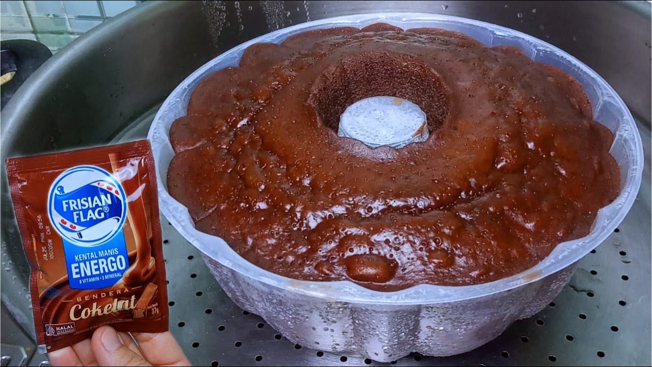 1 BUTIR TELUR + SKM JADI KUE SEENAK INI TANPA MIXER 