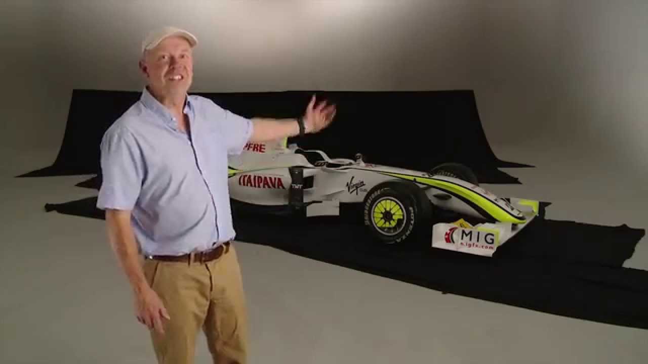 How to Photograph Cars   :Studio 1 short: Jensen Button's F1 car