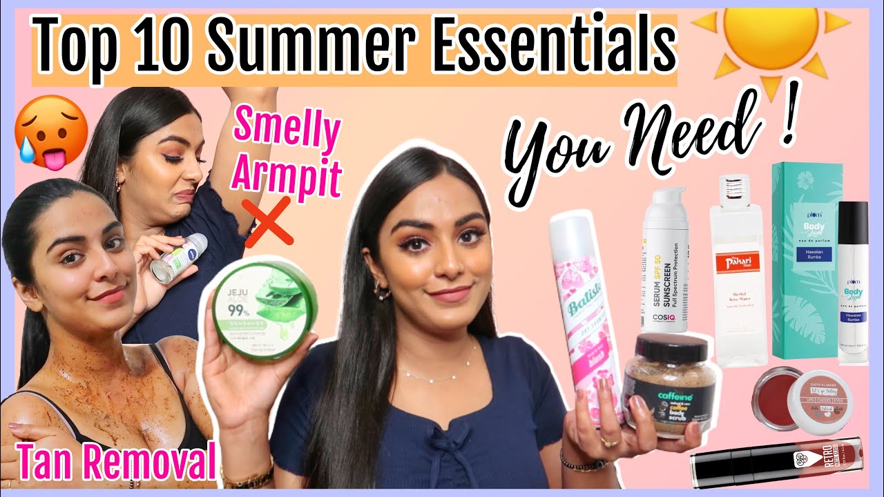 My Summer Essentials 2022 ☀️| Top 10 Products You Need This Summer !