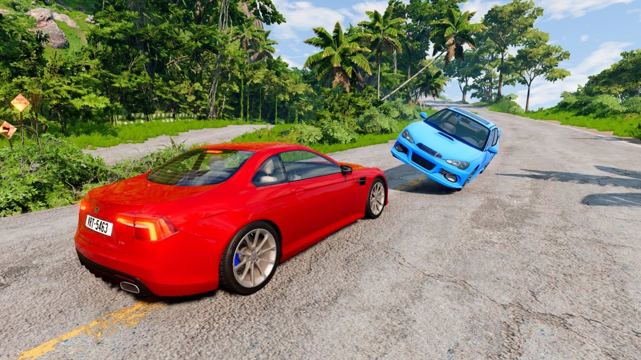 Realistic Car Crashes #6 BeamNG Drive DrivingBoomCrash