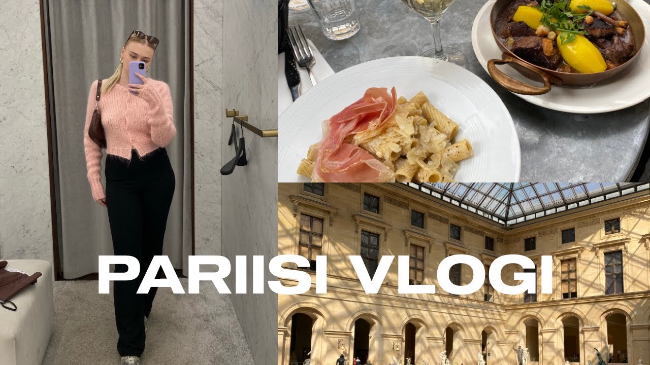 PARIISI VLOGI 1: disneyland, louvre ja muuta! 🥐 | Lotta Liikanen