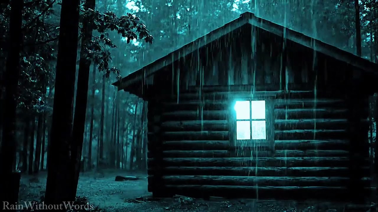 Slowly Falling Asleep with Strong Rain 🌧️ Deep Relaxation & Sleep Aid 3 hours 