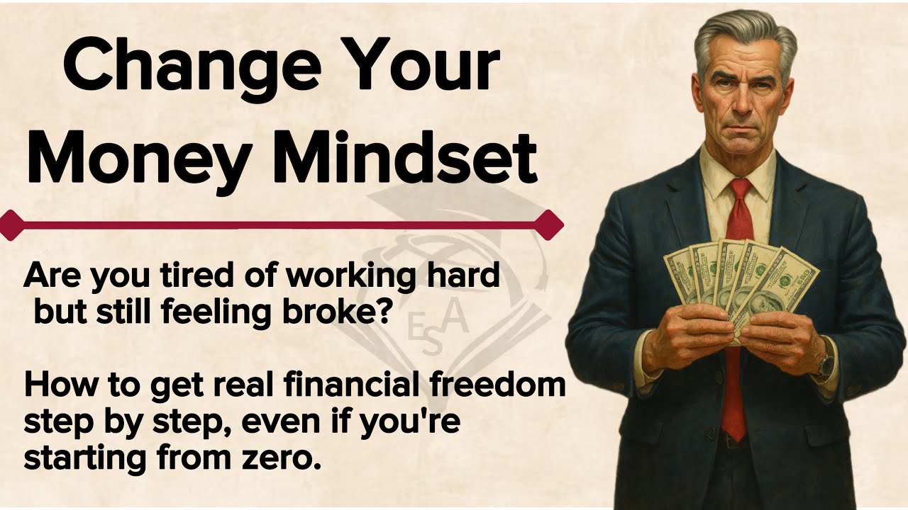 🇺🇸 Change Your Money Mindset 📖 Graded Reader🎧 English Listening Practice 💡 Success & Wealth Thinking