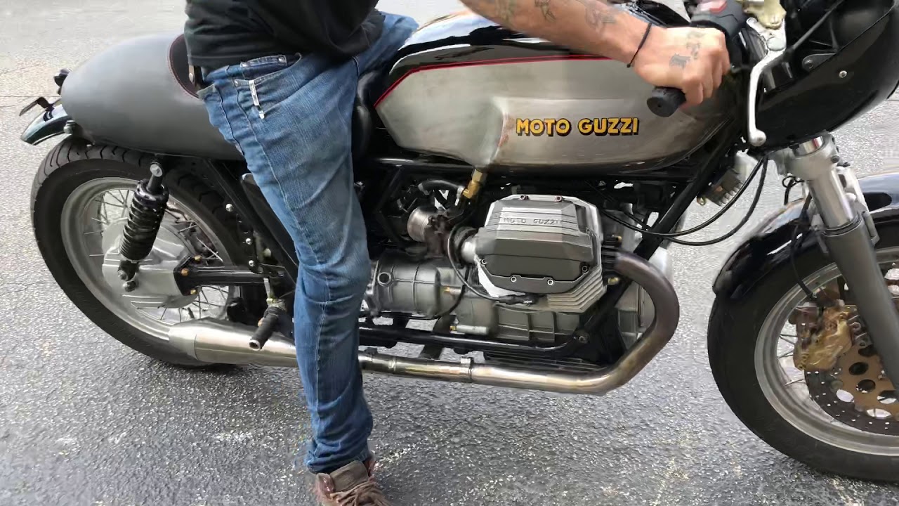 Moto Guzzi EV11 Custom Cafe Racer