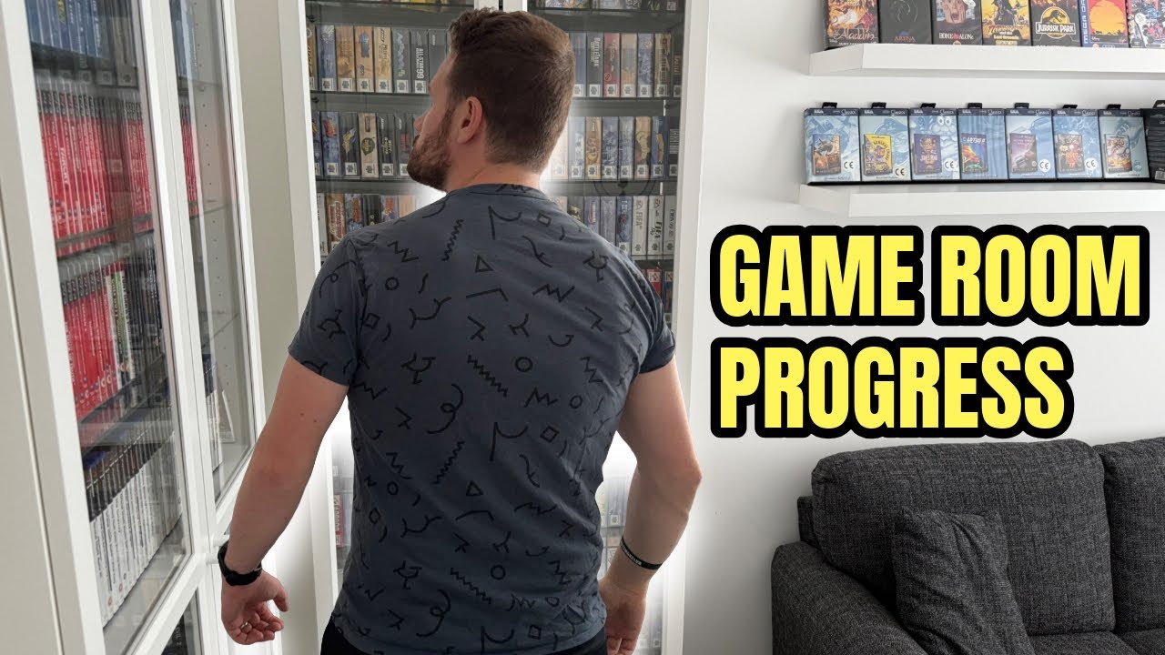 RARE CEX PS3 Essentials Find? More Game Room Changes!
