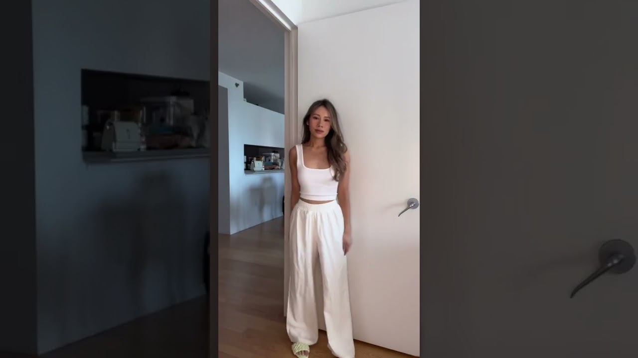 Petite friendly WHITE linen pants that aren&rsquo;t see through?!!! #shorts