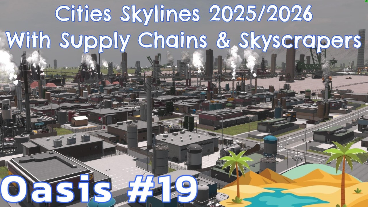 Cities Skylines 2 - Oasis (Full Build) - 