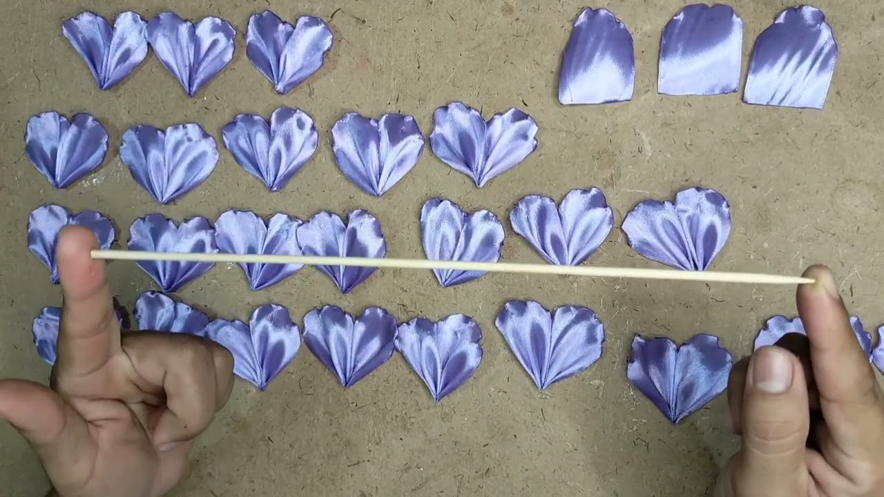 Flor Eterna con pétalos de abanico/Flor Eterna con Liston 