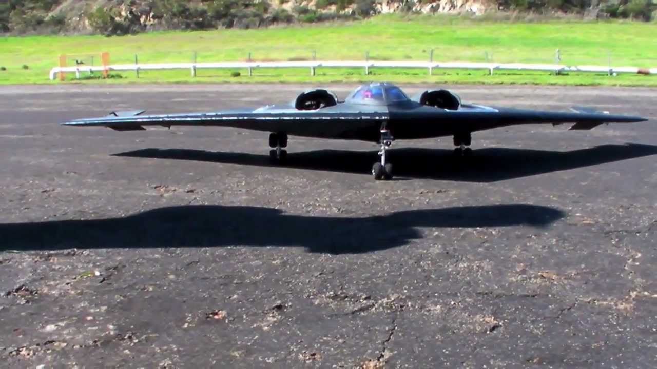 Youtwoba RC B-2 Stealth Bomb Drops