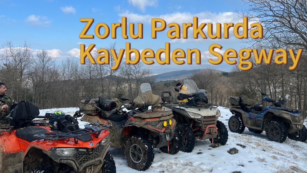 ULUDAĞ ATV TURU! Segway ve cf450 parkurlara dayanamadı!!