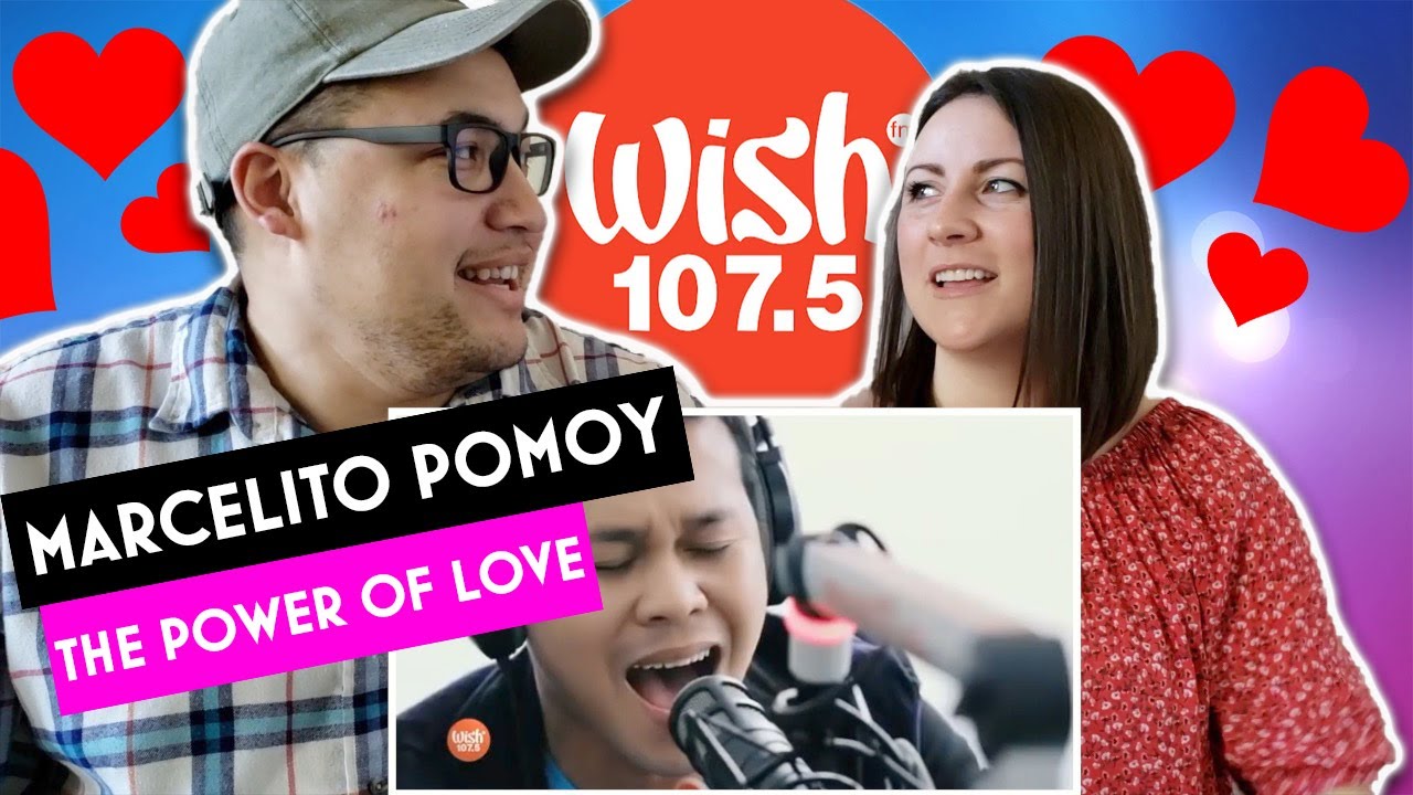 Marcelito Pomoy The Power Of Love (WISH BUS 107.5) | COUPLES REACTION