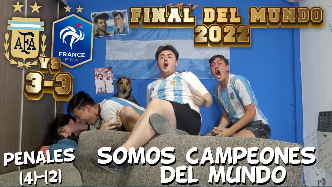 ARGENTINA CAMPEÓN DEL MUNDO | Argentina vs Francia Reacción | Los Blitz
