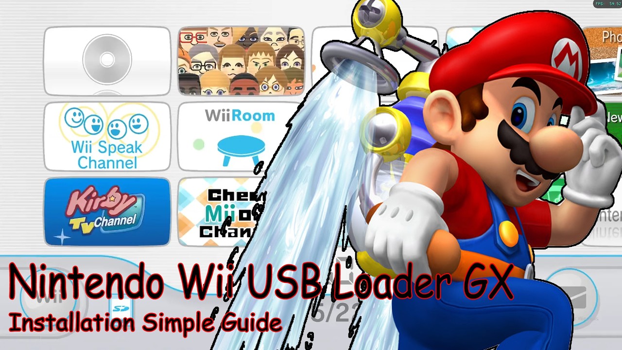 Nintendo Wii - Как преобразовать RVZ Wii в ISO и WBFS - USB Loader GX Простая установка игр