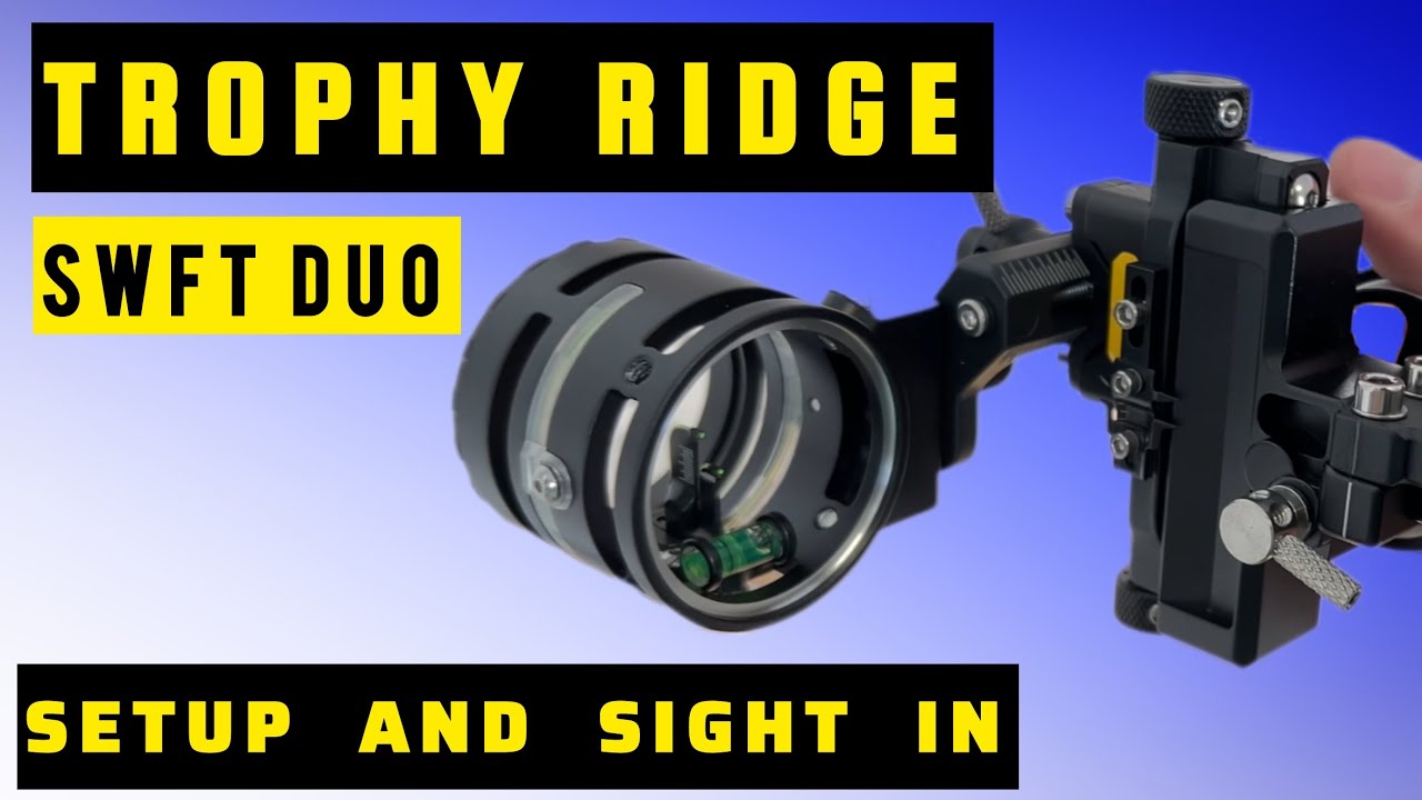 Sighting In my PSE XF33 - Trophy Ridge SWFT DUO