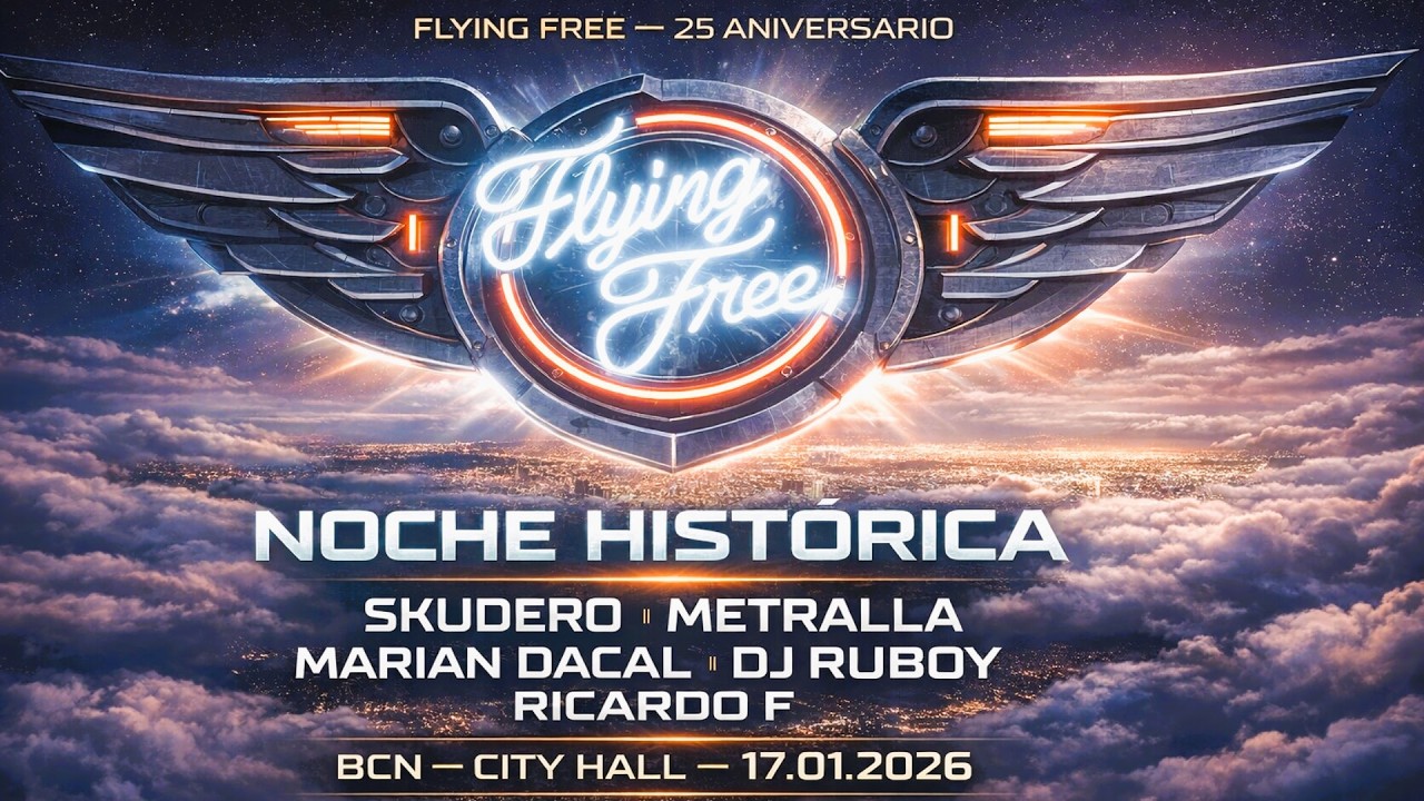 NOCHE HISTÓRICA: Skudero • Metralla • Marian Dacal • Ruboy • Ricardo F | PONT AERI FLYING FREE TOUR