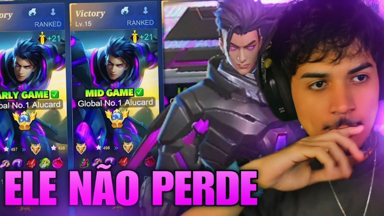 ALUCARD QUE N&Atilde;O PERDE UMA &ndash; simplesmente IMPAR&Aacute;VEL no MLBB!