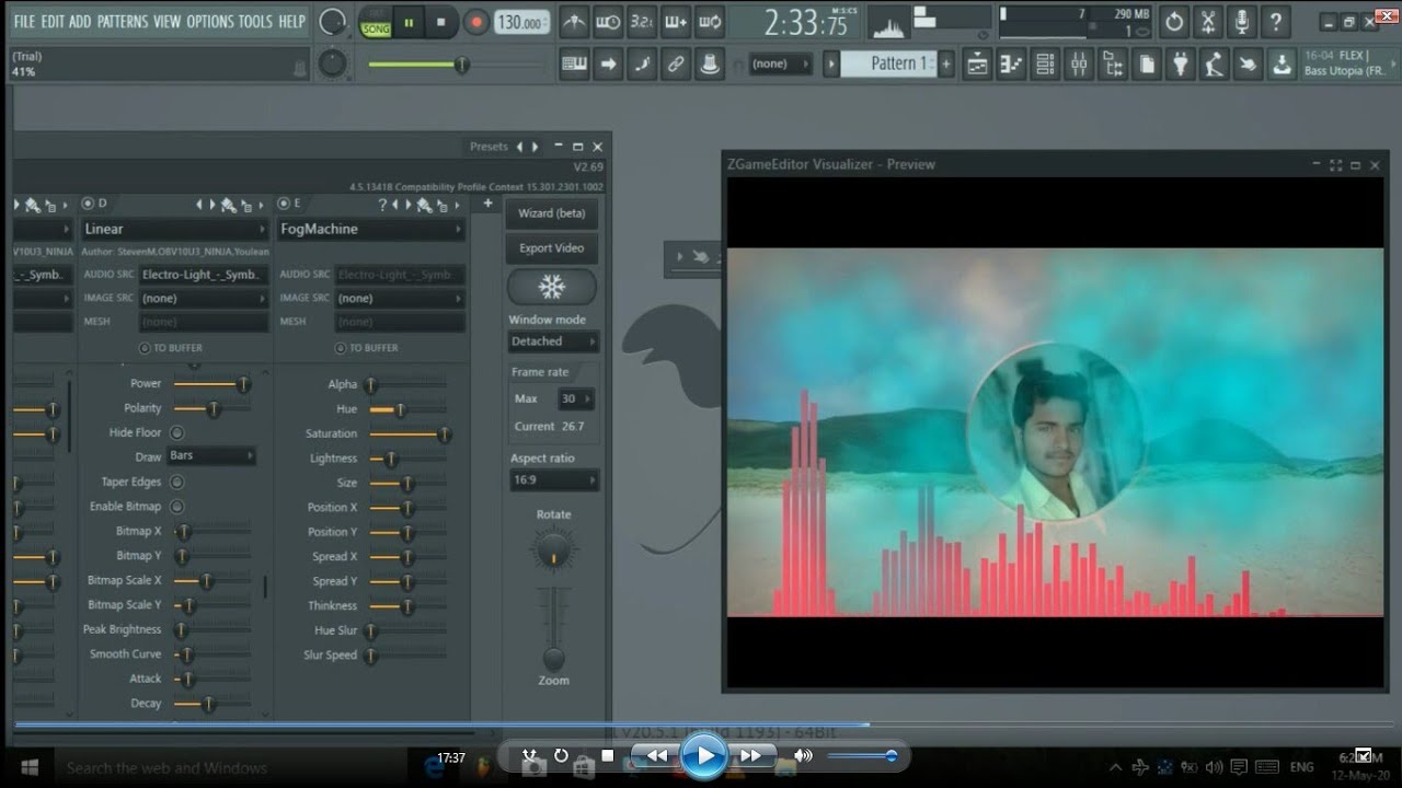 Avee Player जैसा इफैक्ट FL Studio मे| Audio Z Visualizar Spectrum | Hindi Tutorial  | Technical HDN|