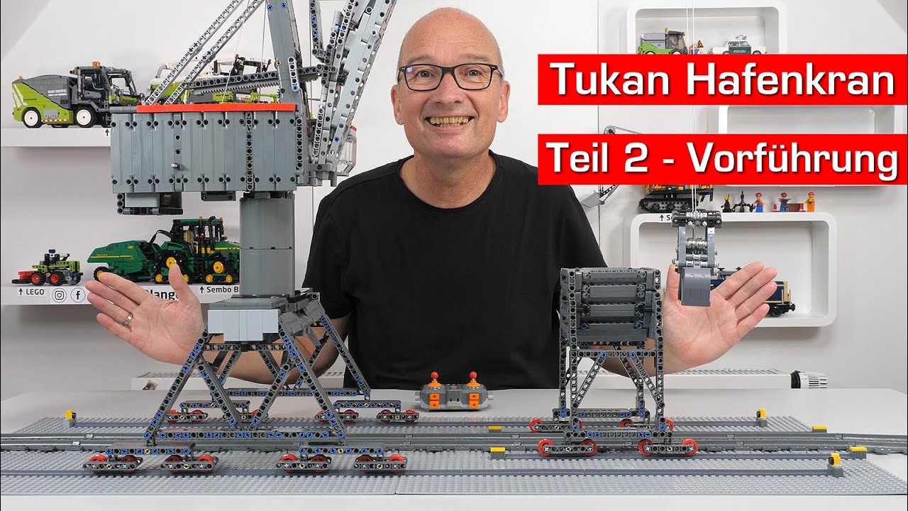 Der Hafenkran nach dem Vorbild des Tukan - Eigenbau! Teil 2