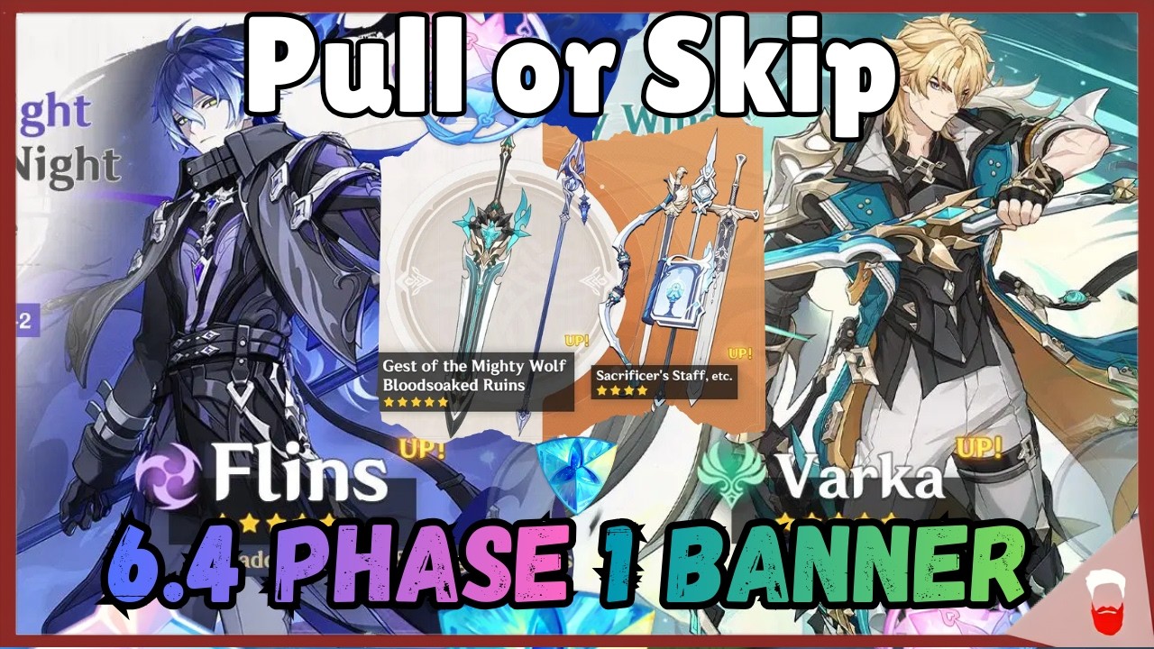 [Pull or Skip] 6.4 Phase 1 Banner and weapons Genshin Impact Romania