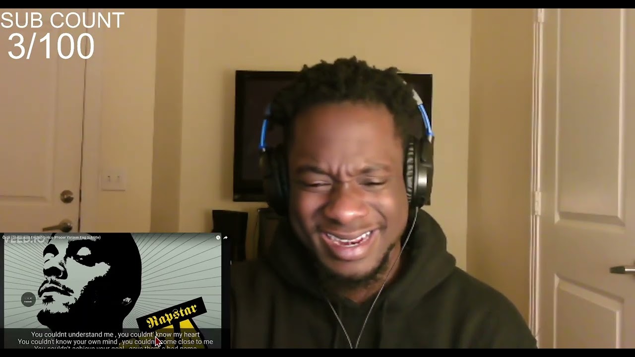 Ceza - Holocaust English Lyrics (Proper Version Eng Subtitle) Reaction