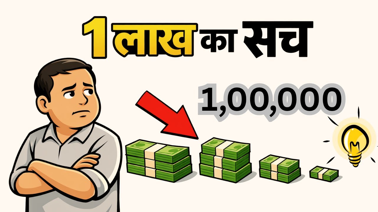 1 लाख का सच || अमीर बनने की असली सोच || Money Motivation Video 🔥