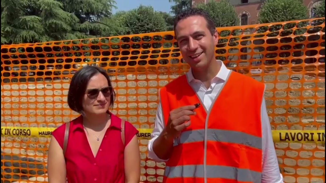 Sopralluogo nel cantiere strada Romana a Rho
