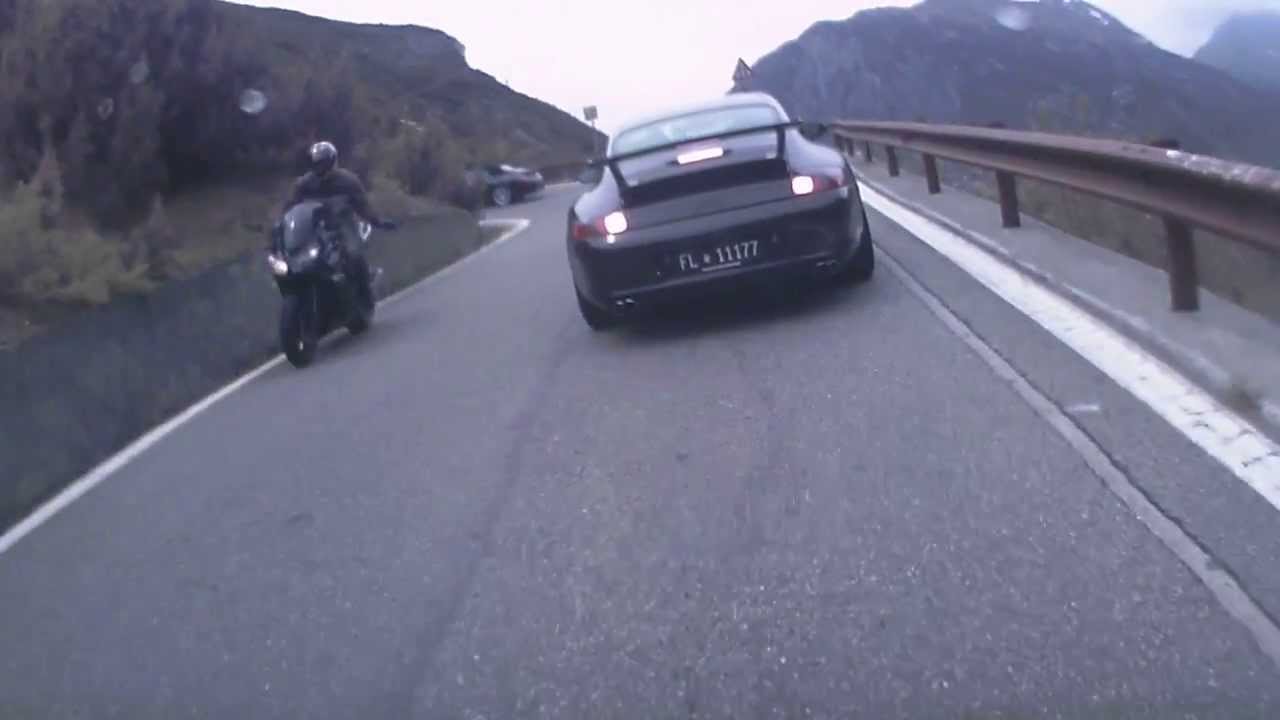 AC Passo Stelvio salita Honda Goldwing 1500 parte 1