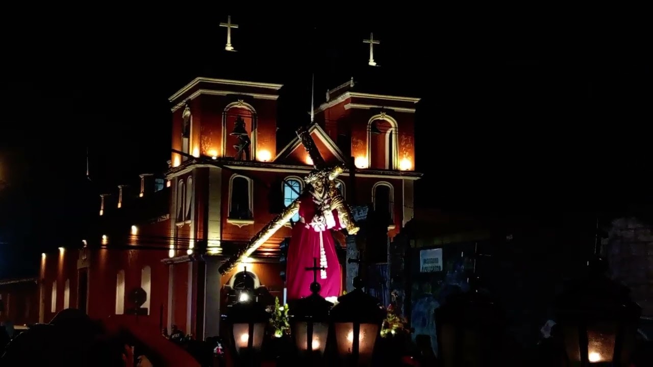 🚨 💥 PROCESIÓN TRASLADO #traslado #jesusdelaindulgencia #beaterio #guatemala #parati #fe #semanasanta
