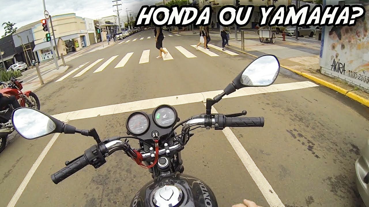 CG OU YBR QUAL É MELHOR?