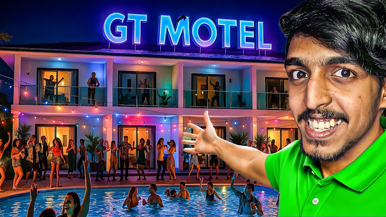 I Built a Pool Party in Motel Simulator