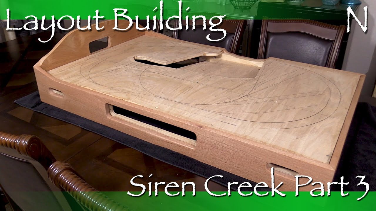 Layout Building N Siren Creek Part 3 - Adding a Fascia