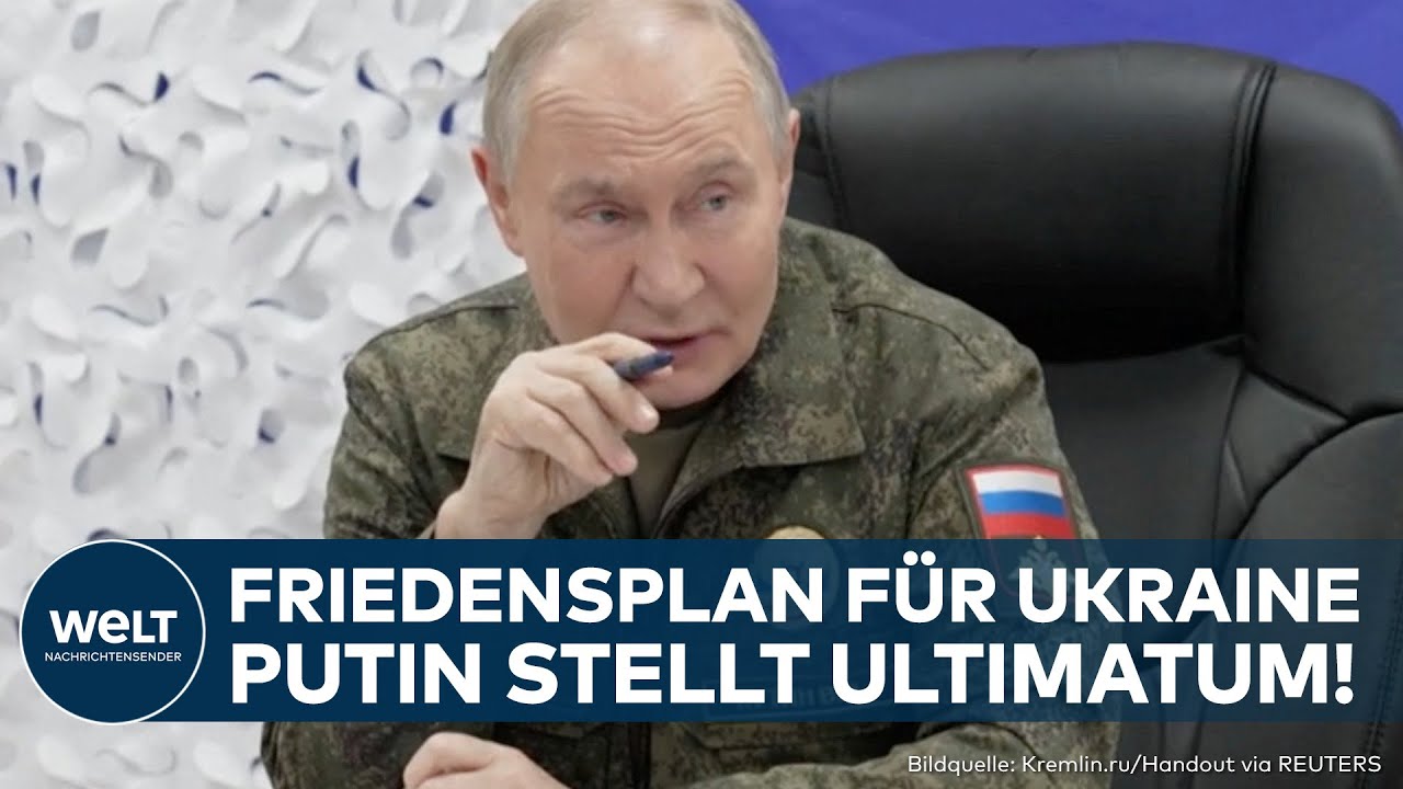 PUTINS KRIEG: Russland stellt Ultimatum! Kompletter Plan von Trump f&uuml;r Frieden in Ukraine enth&uuml;llt