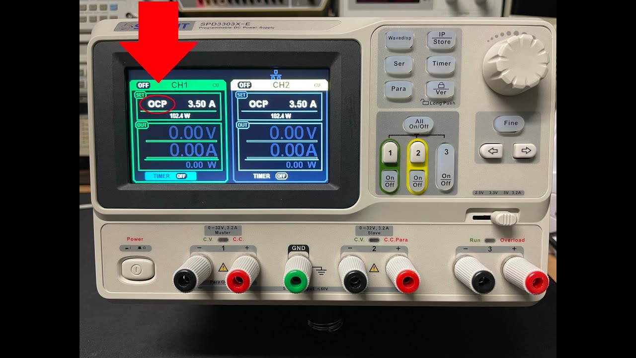 #165 Siglent SPD3303X-E with OCP in latest firmware, Hands on and Upgrade