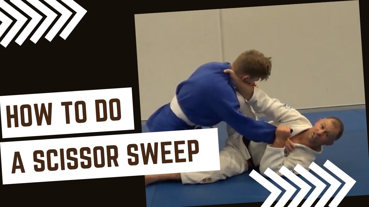 How to do a basic scissor sweep