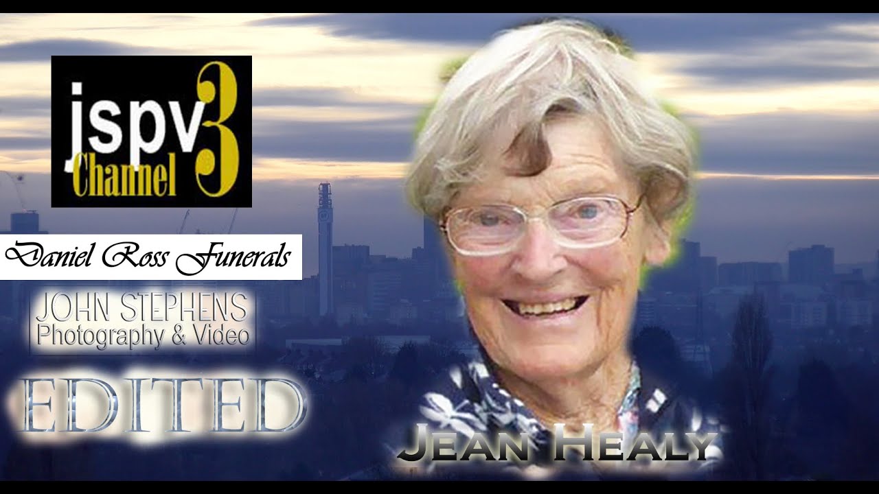 Jean Healy EDITED funeral video Walmley Holy Cross St Francis Sutton New Oscott Cemetery DRF JSPV