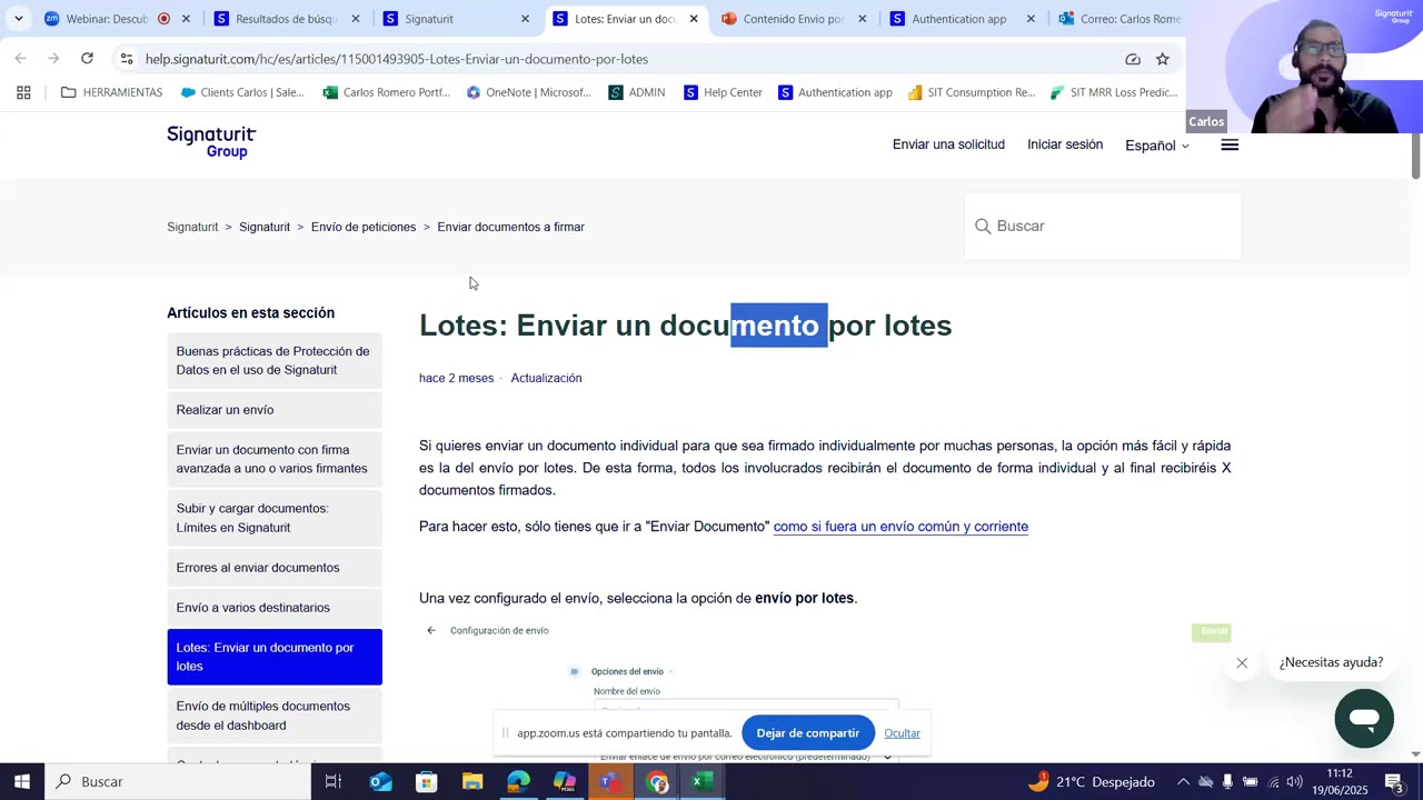 Webinar: Descubre el envío por lotes con firma digital. Ahorra tiempo. Automatiza. Envía en lote.