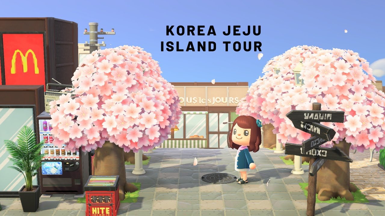 Dream Tour: KOREA JEJU ISLAND | Animal Crossing New Horizons