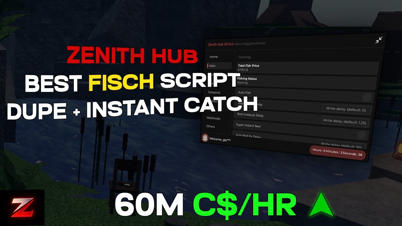 FISCH Script 2025 — бесплатно! *НОВИНКА* (ДУБЛИРОВАНИЕ, МГНОВЕННАЯ КАТУШКА, ДЕНЬГИ, АВТОРЫБАЛКА)