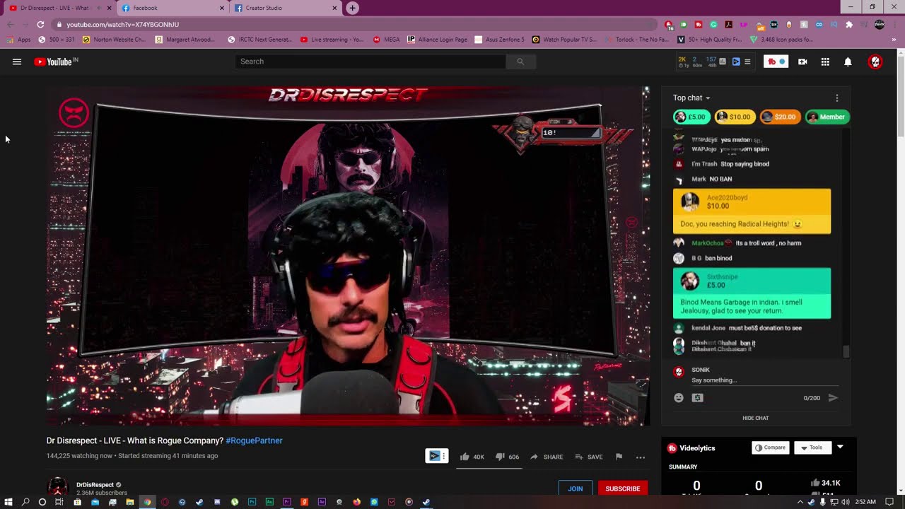 Dr Disrespect Vs Binod !! 1080p