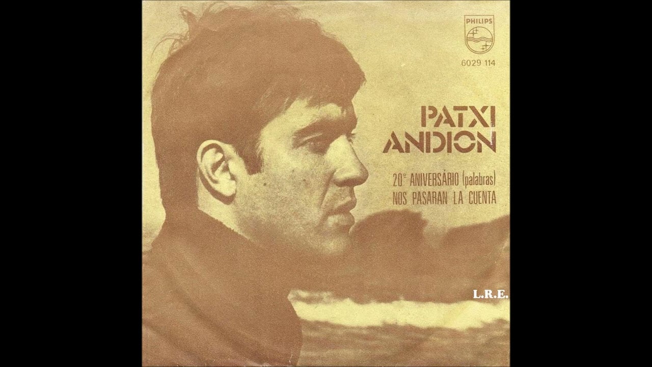 PATXI ANDION - 20 ANIVERSARIO - PALABRAS (1971) L.R.E.