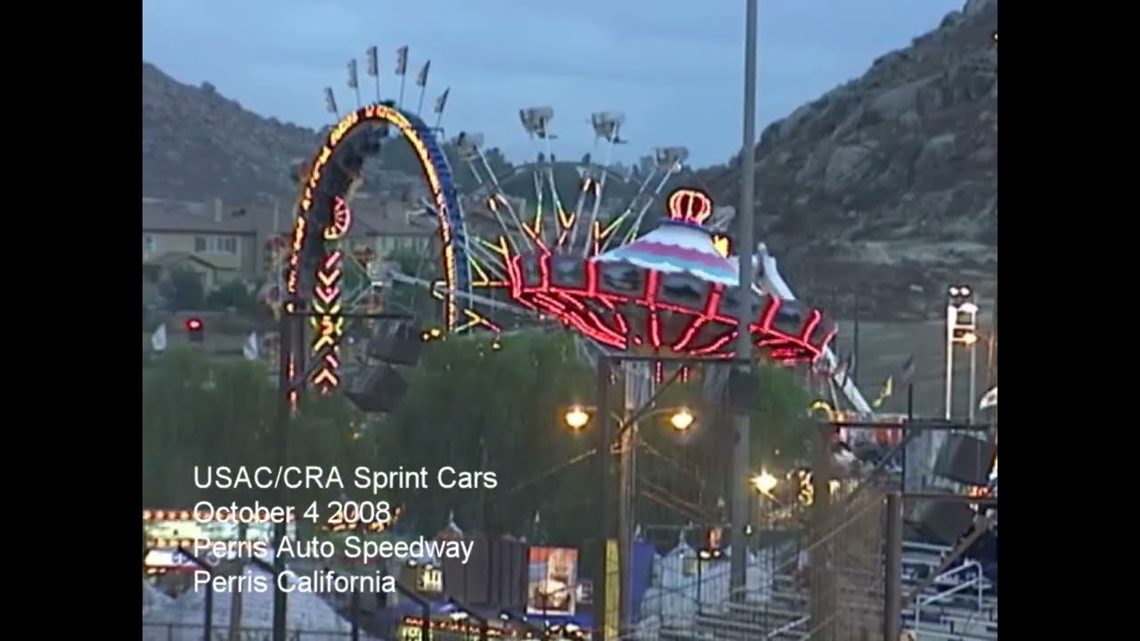 10.4.08 | USAC/CRA Sprint Cars | So Cal Fair | Perris CA