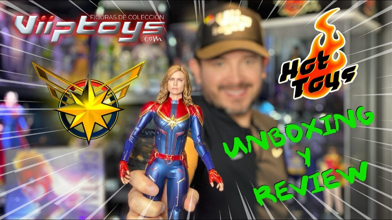 🔥Hot Toys🔥 Captain Marvel Unboxing & Review[ESPAÑOL]
