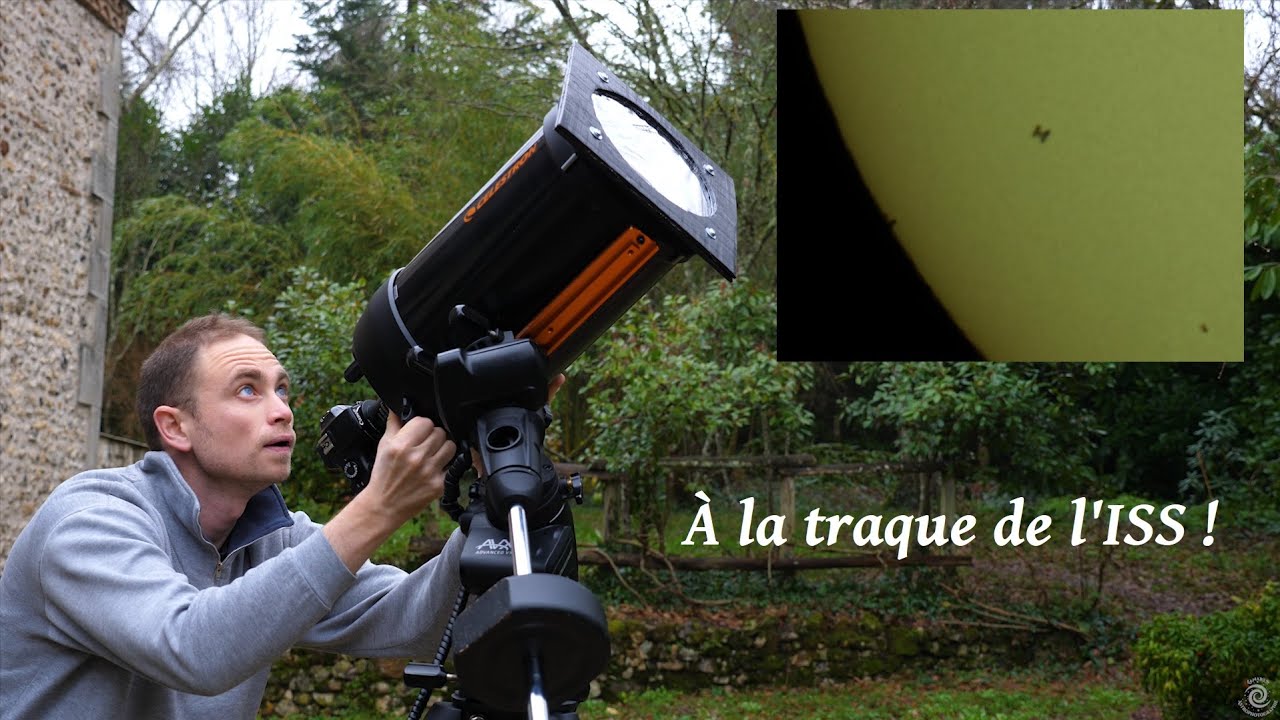 Photographier la station spatiale devant le Soleil ! (tutoriel)