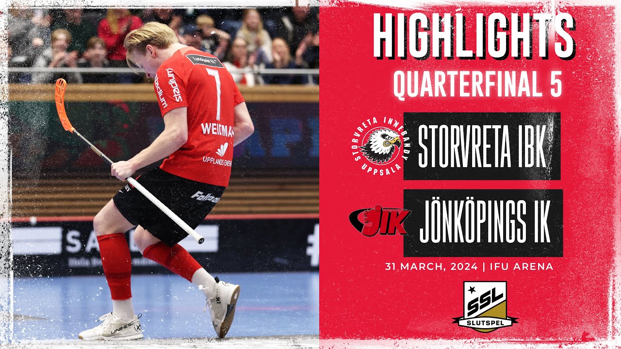 Highlights Quarterfinal 5 Storvreta IBK vs Jönköpings IK