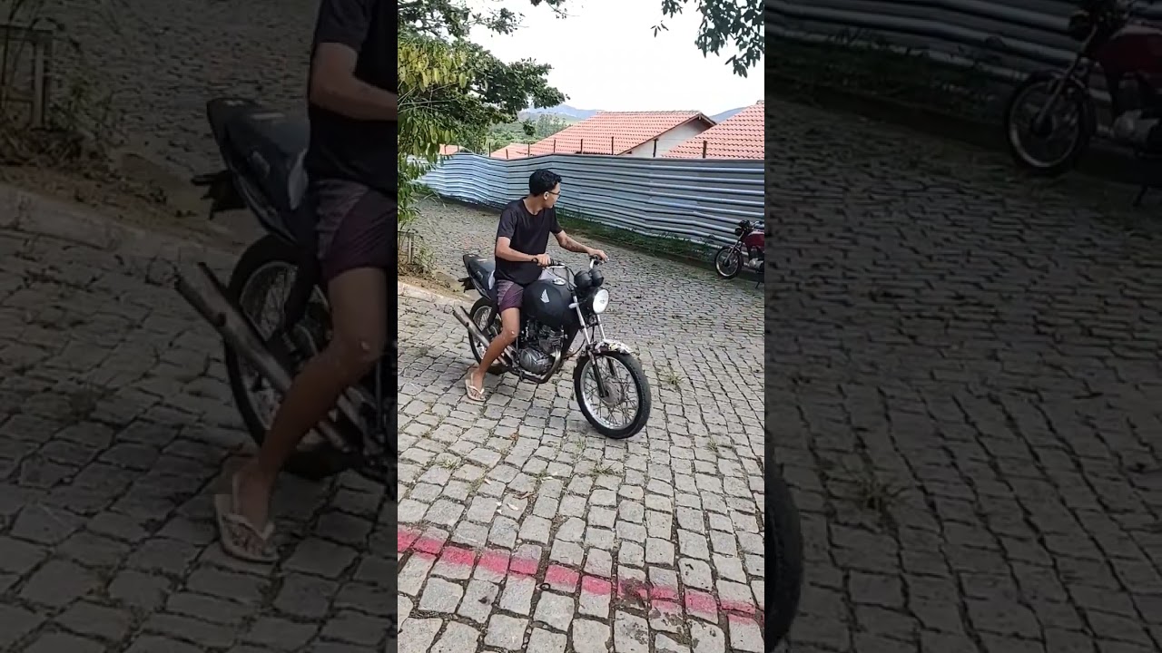 Testando o 4mm na Fan 125...