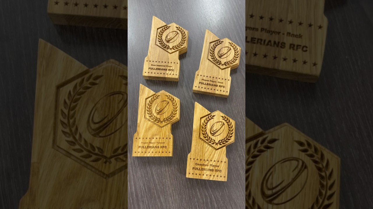 Batch Making Wooden Plaques