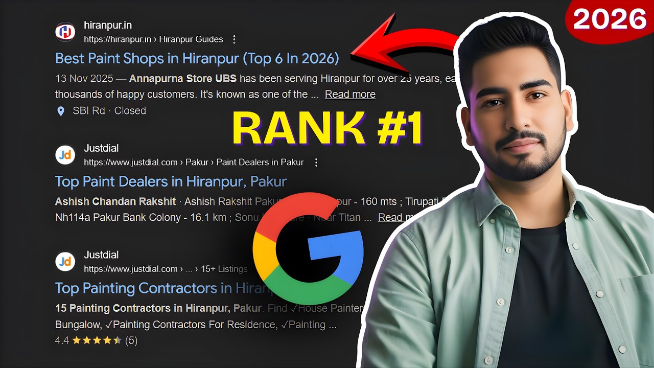 How to Rank on Google First Page in 24 Hours? 🚀 | Indexing Problem Solved (2026)
