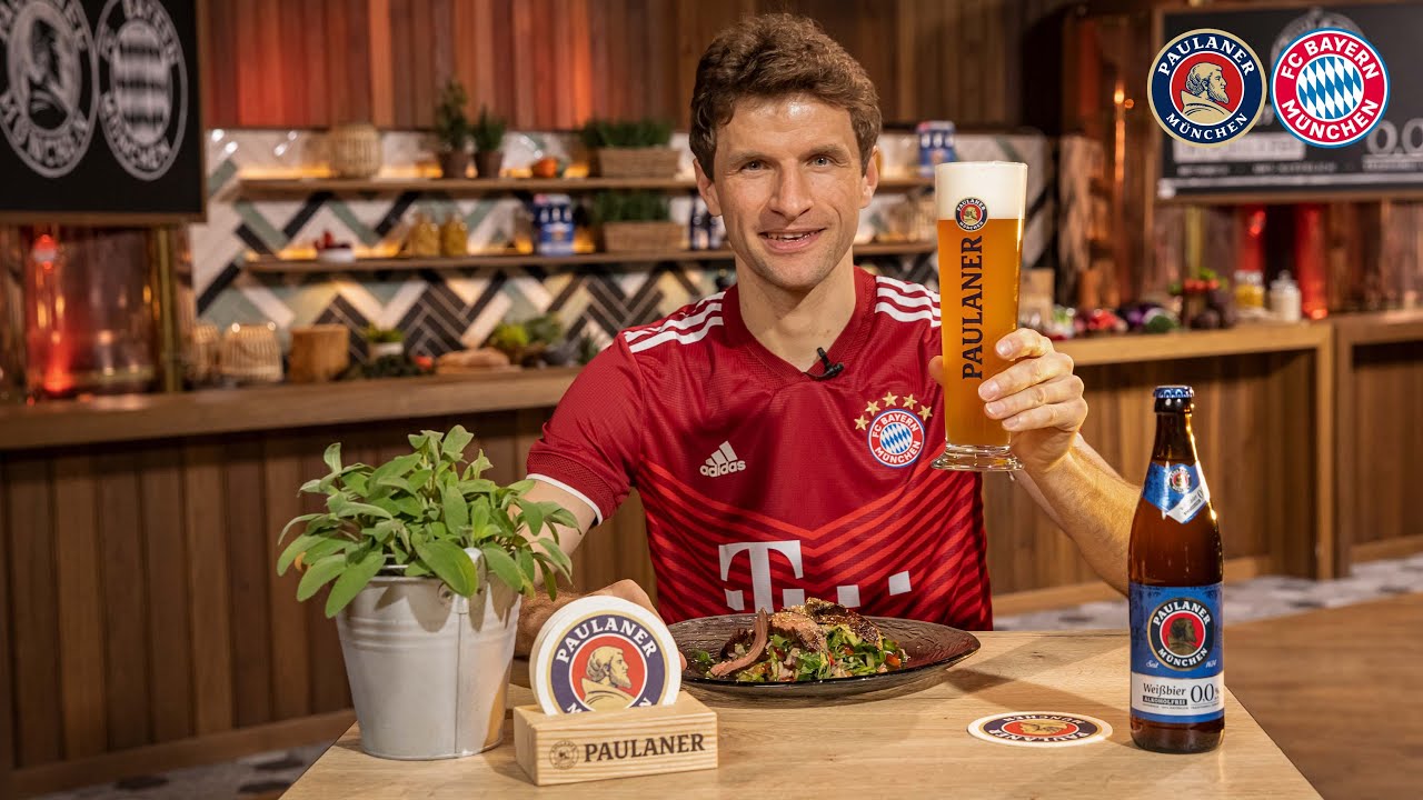 Paulaner fitness meals | The Thai beef salad by Thomas Müller