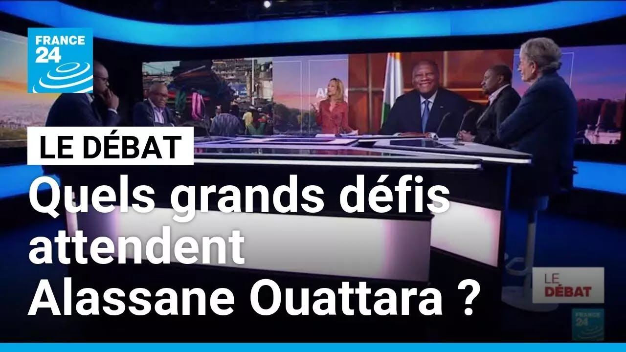 Quels grands défis attendent Alassane Ouattara ? • FRANCE 24